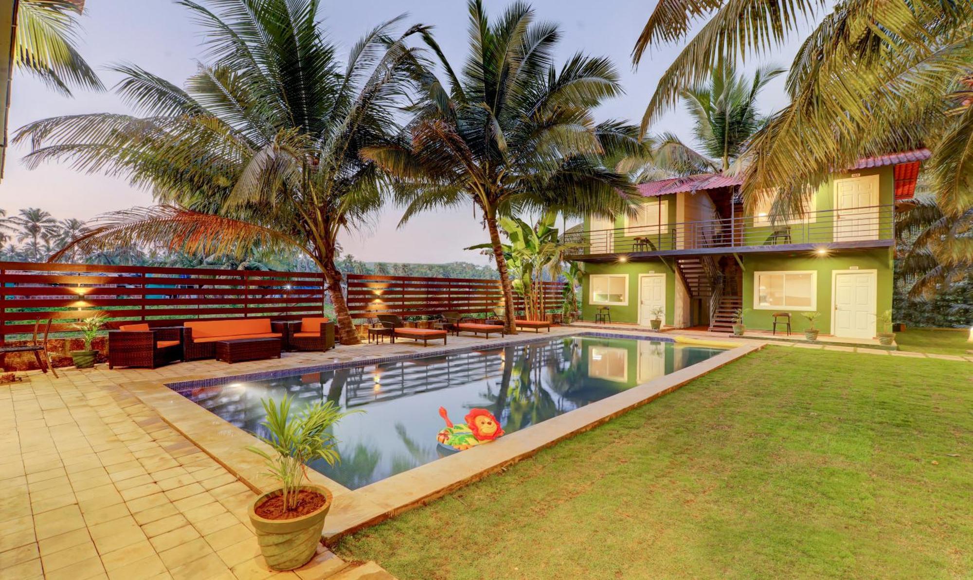 Treebo Morjim Banyan Resort Exterior photo