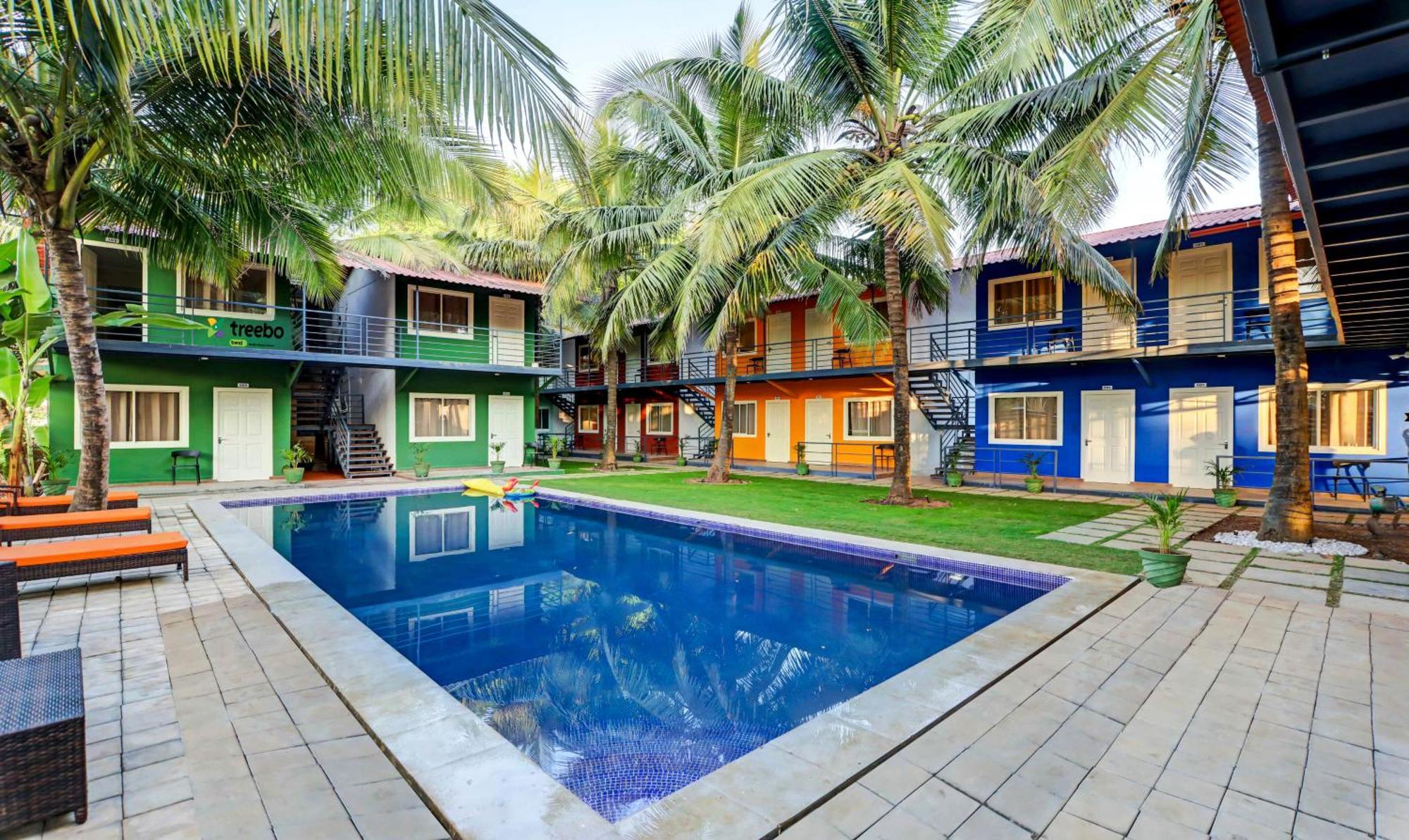 Treebo Morjim Banyan Resort Exterior photo