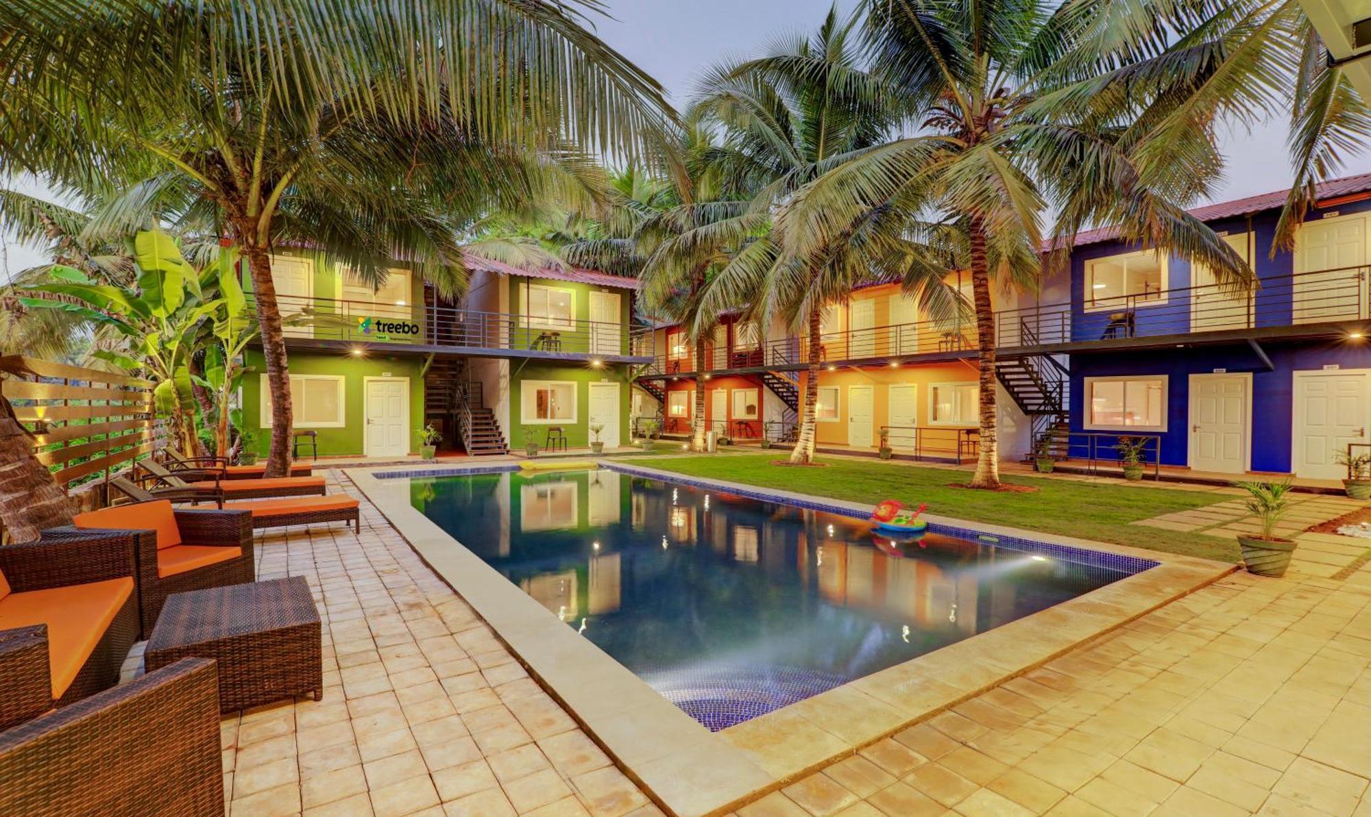 Treebo Morjim Banyan Resort Exterior photo